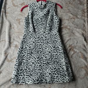 Leopard print dress